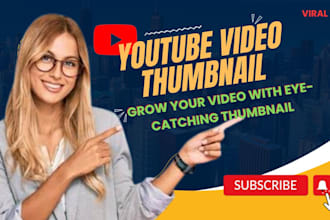 design attractive and viral youtube thumbnails