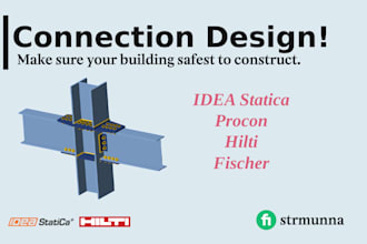 do steel connection design