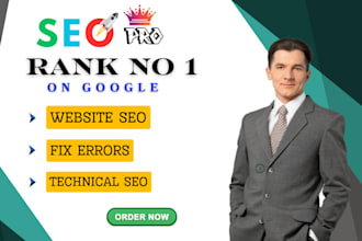 do technical on page SEO fixes of wordpress, shopify, wix
