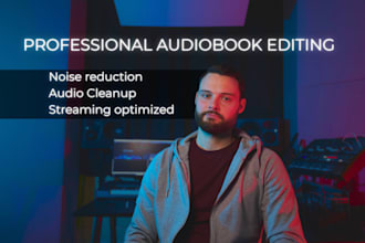 edit your german or english audiobook acx