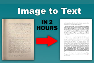 convert retype PDF to word, PDF to excel, image to word using ocr