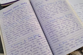 create stunning handwriting notes for you