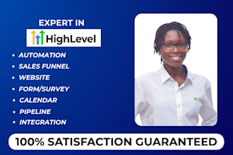do ghl VA, pipeline, calendar, snapshot, a2p, form, survey,domain on gohighlevel