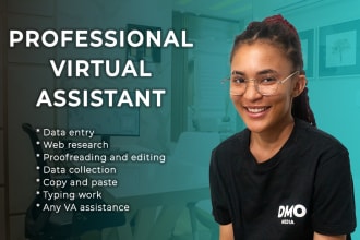 be your  personal administrative virtual assistant