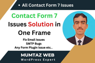 fix wordpress and gmail SMTP, contact form 7 issues