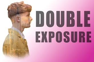create awesome double exposure of your photos