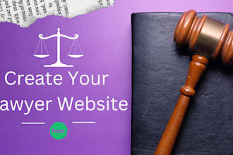 create a lawyer website, notary website, privacy policy