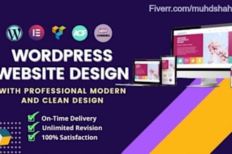 do affordable wordpress website design and developement