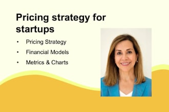 develop pricing and revenue strategy for your startup