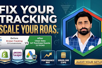 setup or fix google ads conversion tracking with ga4 and GTM