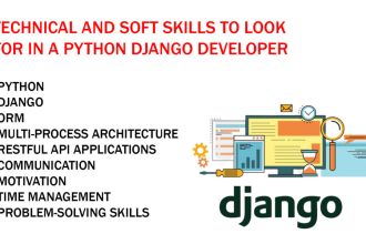 full stack development using python, django, flask, react js