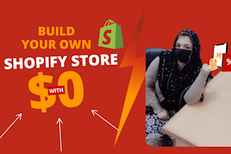 setup profitable shopify website or shopify store design
