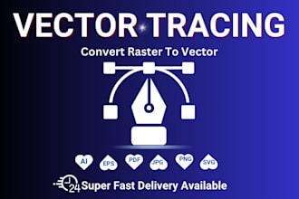 do vector tracing or convert to vector quickly