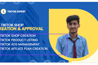 tiktok product hunting  also create and manage tiktok shop seller center