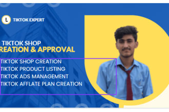 setup manage  tiktok shop affiliate plans and seller center
