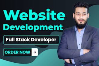 do full stack web development custom website design redesign