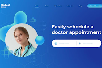 design professional medical and healthcare websites