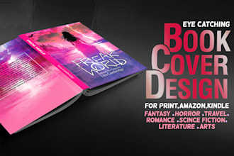 design photography typography book cover ebook hardcover paperback kdp print acx