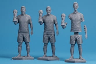 fix ai generated 3d models for 3d printing