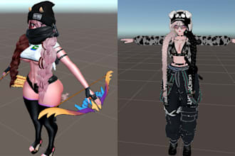 customize or upload your vrchat avatar