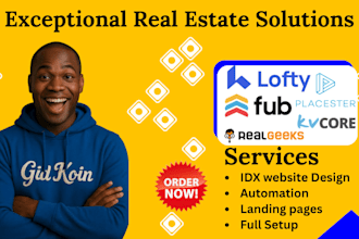 setup lofty, kvcore, real geeks, follow up boss, lofty crm, wise agent,boldtrail