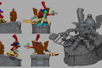 create a custom 3d model for printing
