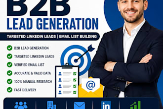 do provide b2b lead generation, targeted linkedin leads  email list