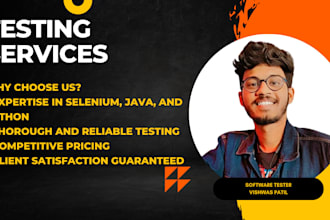 conduct thorough manual and automated software testing