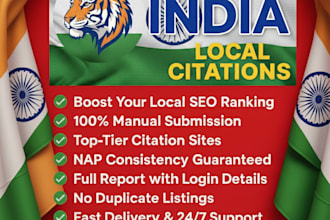 do india local citations and directory submissions