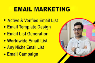 be your email marketing campaign and newsletters expert
