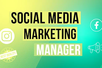 be your dedicated social media manager and marketing expert