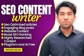 provide SEO optimized content, articles and blog posts