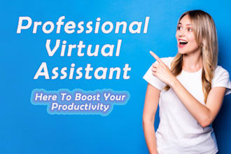 work as your professional virtual assistant