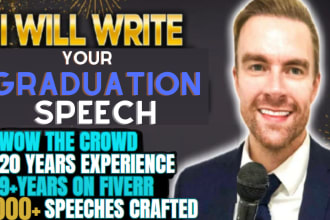 your write and craft an epic grateful graduation speech