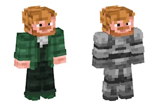 do custom minecraft skin java or bedrock edition 64x64