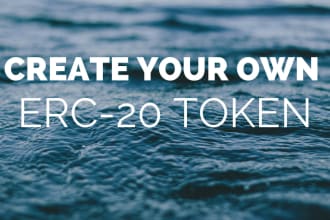 create erc20 token, bep20, meme coin smart contract and token website