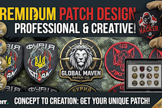design custom embroidery patches and unique emblems