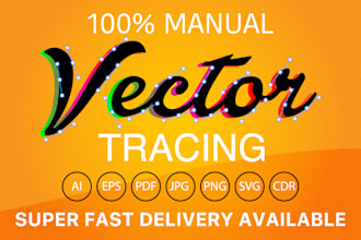do vector tracing or convert to vector quickly