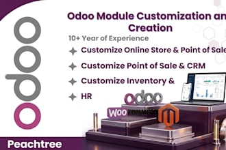 customize, develop, and implement odoo erp custom modules