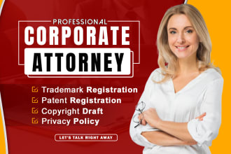 do write legal contracts, agreements, do trademark, copyright, file patent draft