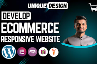 make woocommerce wordpress website, online store and booking website
