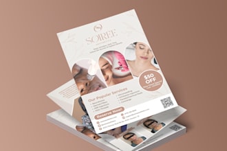 create customized business card, flyer, service list