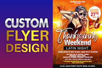 be your personal designer flyer, poster, banner within 1 day