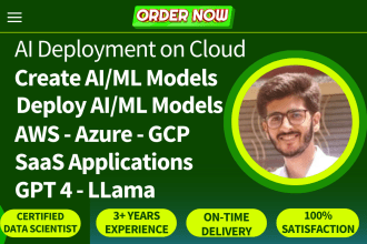 create manage deploy ai ml gpt models on aws azure gcp cloud