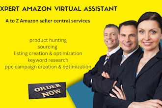 be your professional amazon fba va private label expert virtual assistant