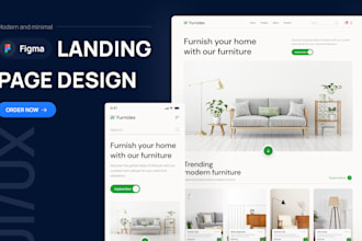 website ui, figma landing page design, figma design