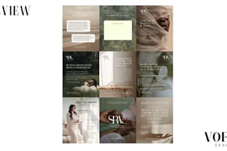 create health, wellness, clinic social media design