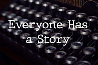 write your life story into a short story or book