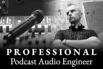 do podcast editing and post production