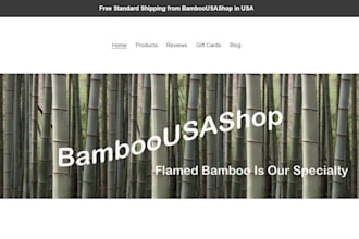 design profitable lumber shopify store furniture bamboo wood carpentry website